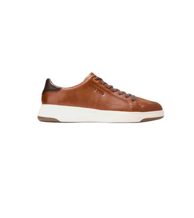 Cole Haan Men's GrandPrø Tennis 2.0 Sneakers British Tan/Dark Chocolate 1