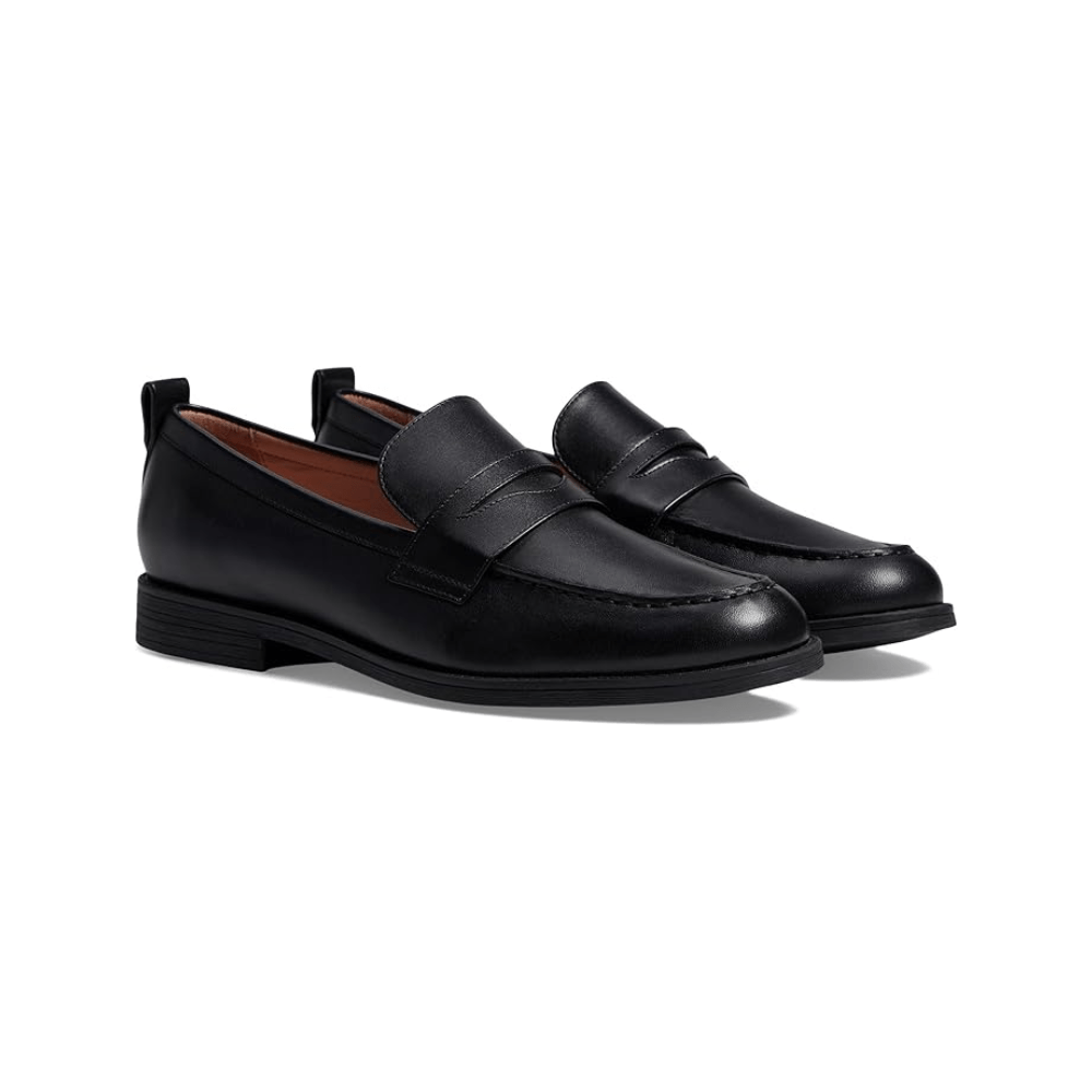 Cole Haan Men's Stassi Penny Loafer Leather Shoes - Black 2