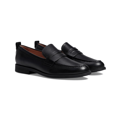Cole Haan Men's Stassi Penny Loafer Leather Shoes - Black 2