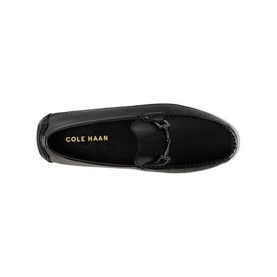 Cole Haan Men's Wyatt Bit Driver Leather Shoes - Black 4