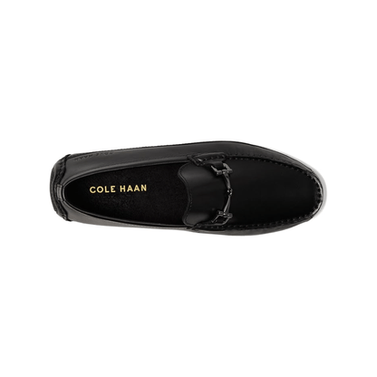Cole Haan Men's Wyatt Bit Driver Leather Shoes - Black 4