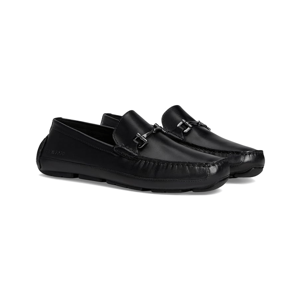 Cole Haan Men's Wyatt Bit Driver Leather Shoes - Black 5