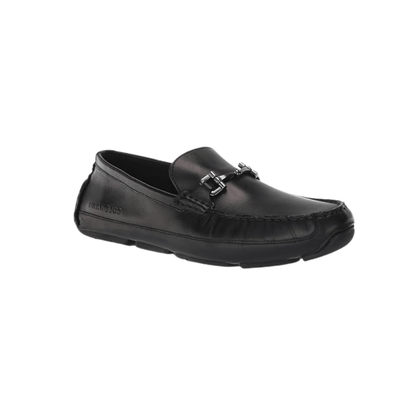 Cole Haan Men's Wyatt Bit Driver Leather Shoes - Black 6