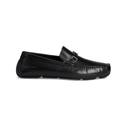 Cole Haan Men's Wyatt Bit Driver Leather Shoes - Black 1