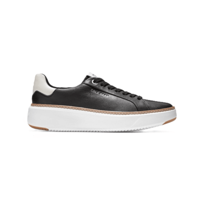 Cole Haan Women's Grandpro Topspin Black / White / Yellow Sneaker 1