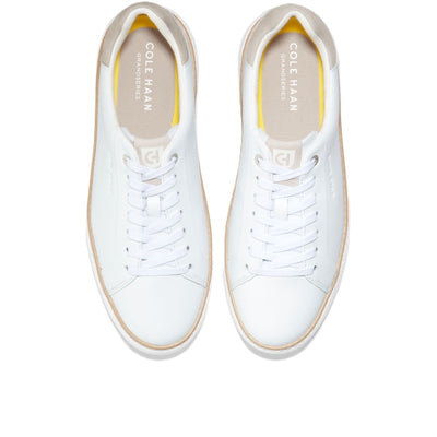 Cole Haan Women's Grandpro TopSpin Sneaker White/Dove 5