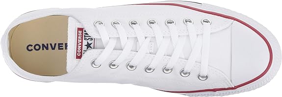 Converse Chuck Taylor All Star Low Top Canvas Optical White M7652 / M7652C 3