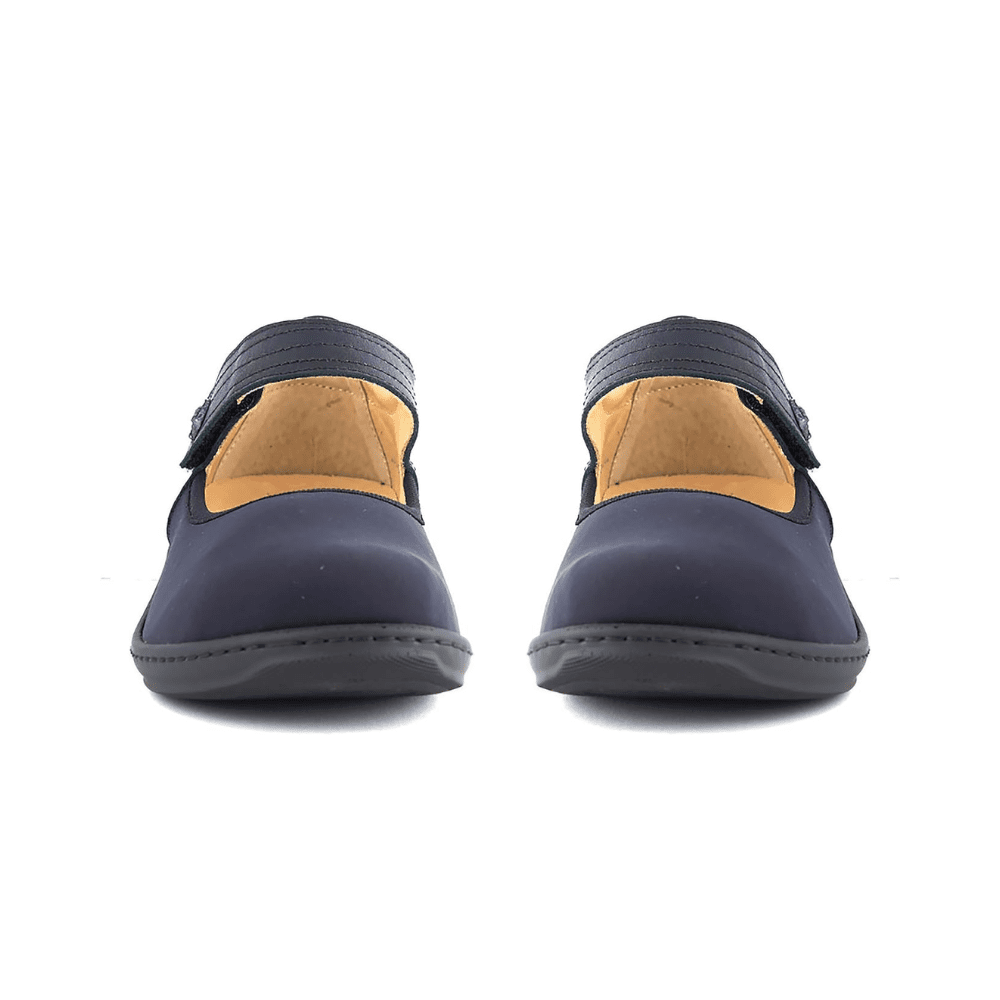 David Tate Everly Women's Micro Leather Combination Shoes - Black 4