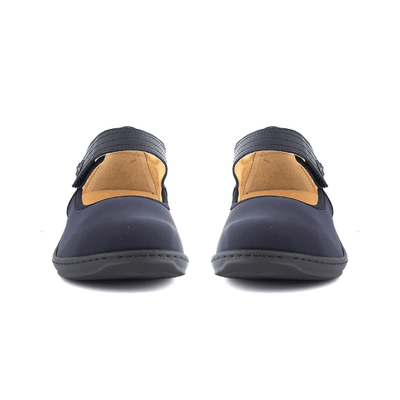 David Tate Everly Women's Micro Leather Combination Shoes - Black 4