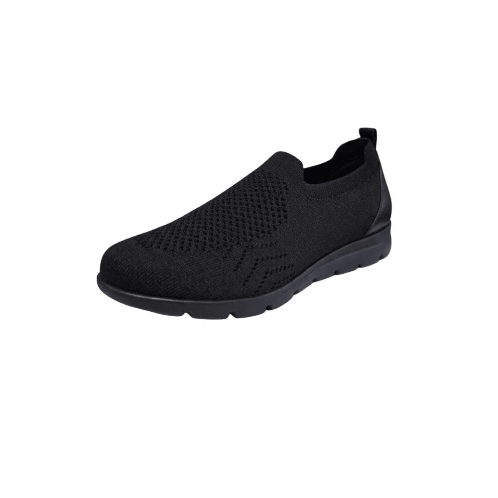David Tate Women's Ultimate Stretch Slip - On Loafer - Black Stretch 3