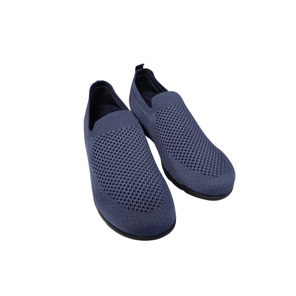 David Tate Women's Ultimate Stretch Slip - On Loafer - Navy Stretch 4