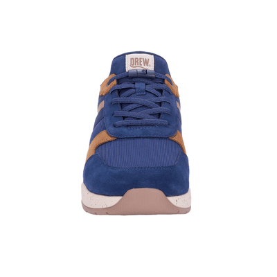 Drew Men’s Connor Orthotic Comfortable Hand's Free Sneaker Navy Combo 40113 - Men's ShoesDrew