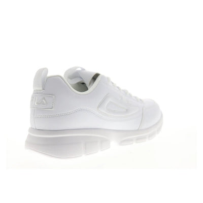 Fila Men's Disruptor SE Triple White Athletic/Running Shoes 7