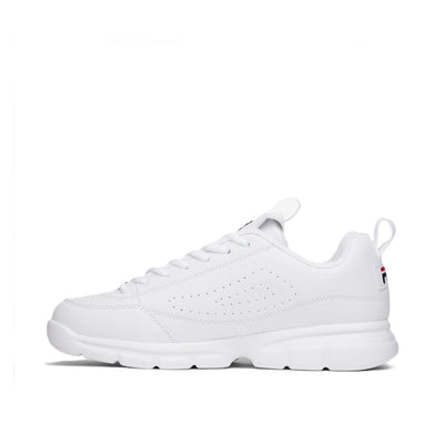 Fila Men's Disruptor SE White Navy Red Sneaker Shoes 2