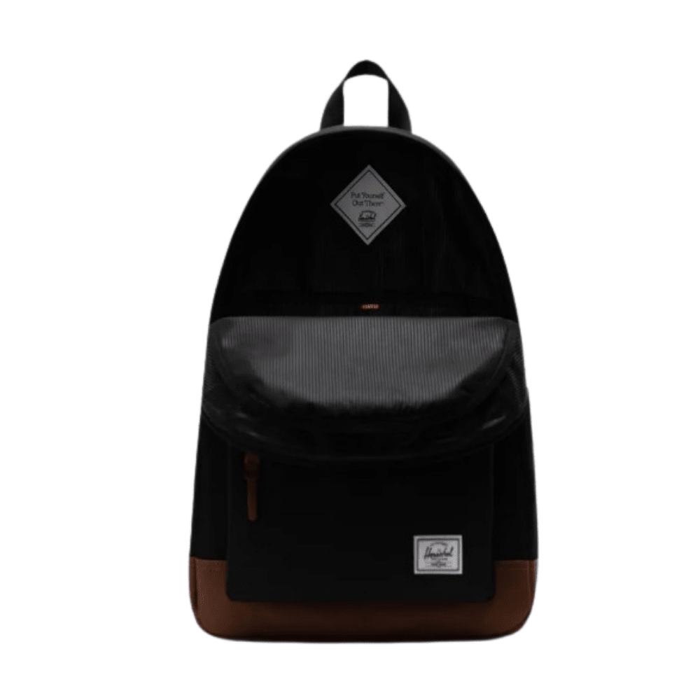 Herschel Heritage 15" Laptop Backpack - Classic Black & Tan 3