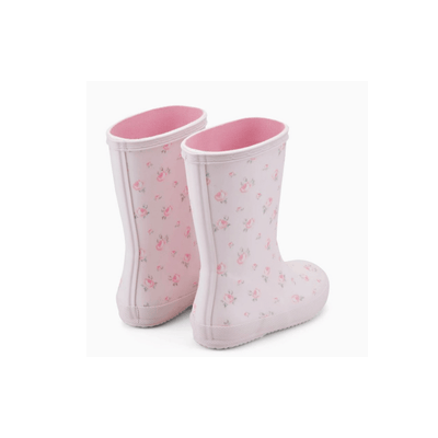 Hunter x LoveShackFancy Kids' First Classic Rain Boots - Light Pink 3