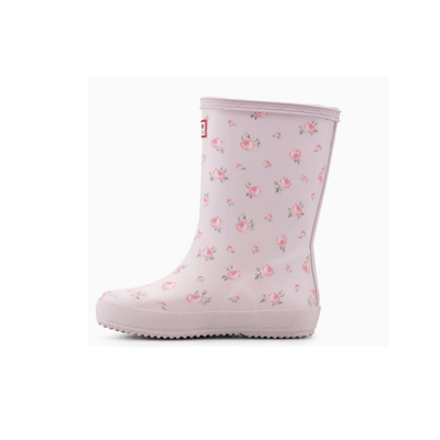 Hunter x LoveShackFancy Kids' First Classic Rain Boots - Light Pink 5