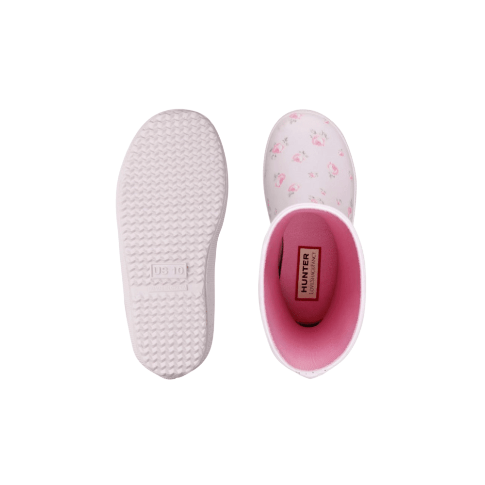 Hunter x LoveShackFancy Kids' First Classic Rain Boots - Light Pink 3