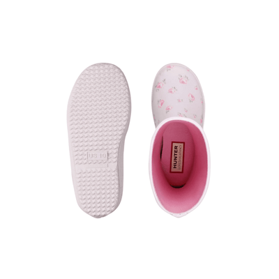 Hunter x LoveShackFancy Kids' First Classic Rain Boots - Light Pink 3