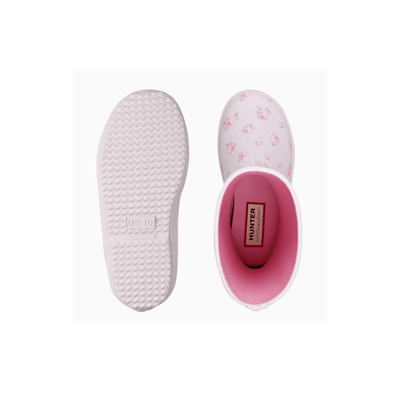Hunter x LoveShackFancy Kids' First Classic Rain Boots - Light Pink 4