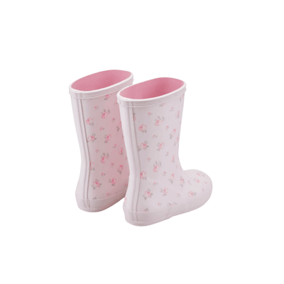 Hunter x LoveShackFancy Kids' First Classic Rain Boots - Light Pink 4