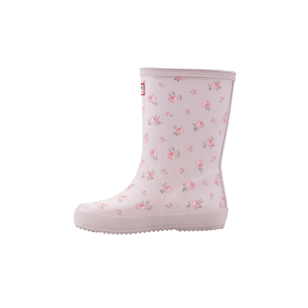 Hunter x LoveShackFancy Kids' First Classic Rain Boots - Light Pink 5
