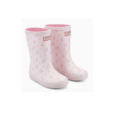 Hunter x LoveShackFancy Kids' First Classic Rain Boots - Light Pink 2