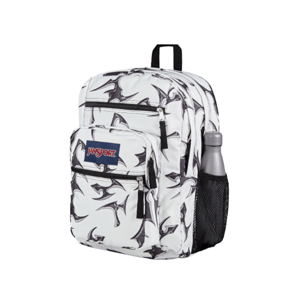 JanSport Big Student Backpack – Cyber Silver White 5