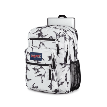 JanSport Big Student Backpack – Cyber Silver White 6