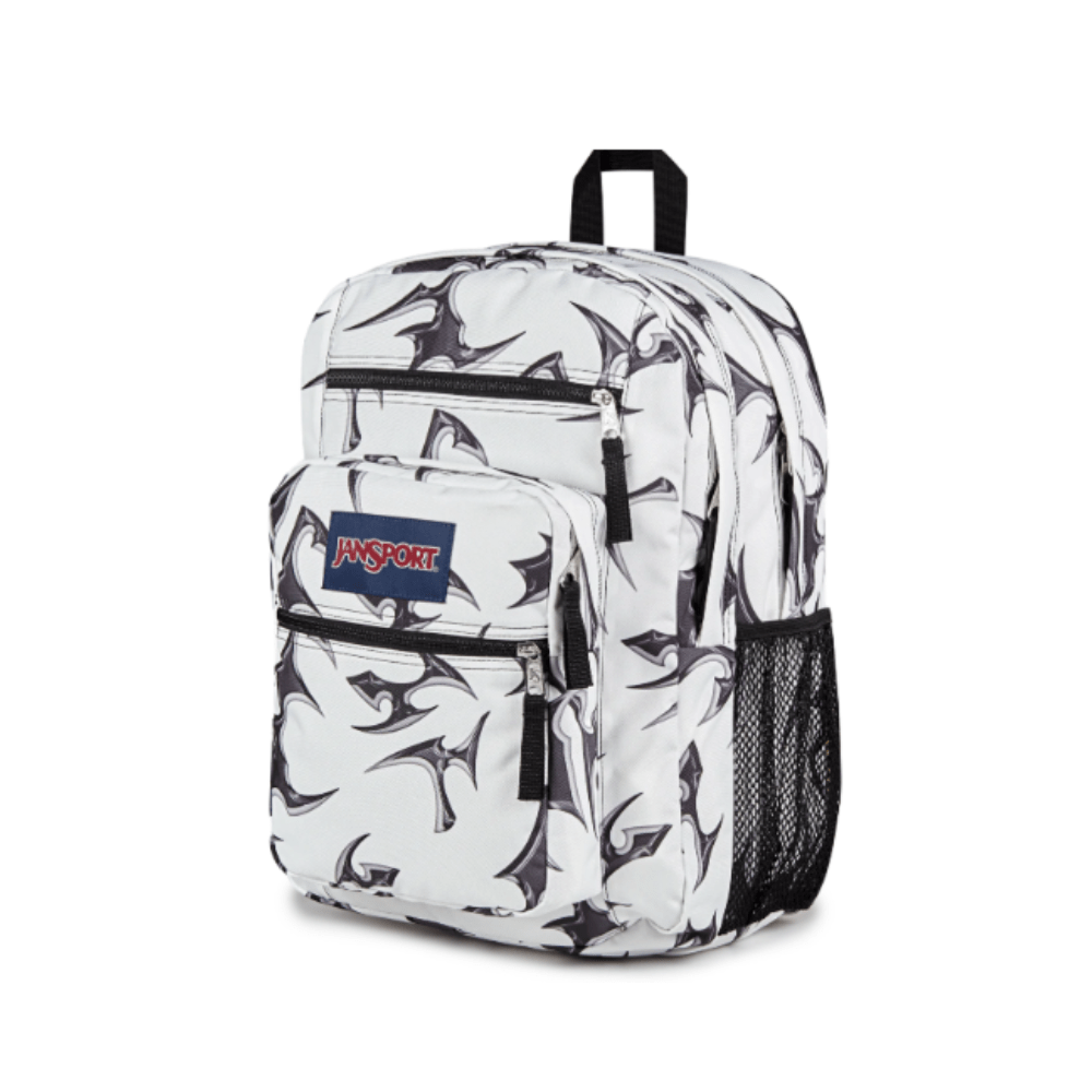 JanSport Big Student Backpack – Cyber Silver White 3