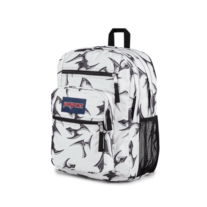 JanSport Big Student Backpack – Cyber Silver White 3