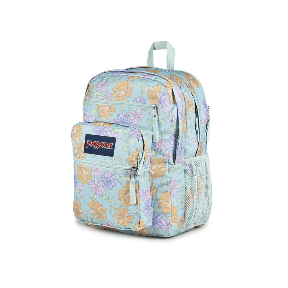 JanSport Big Student Extra - Large Backpack Faded Floral Frest Mint JS0A47JKKU7 2