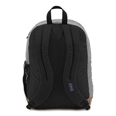 Jansport Cool Student Grey Letterman Backpack 3