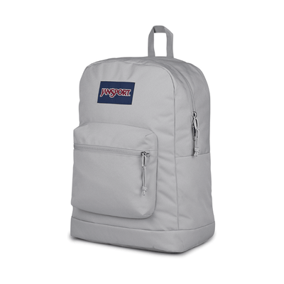 JanSport Cross Town Plus Backpack – Grounded Grey 3