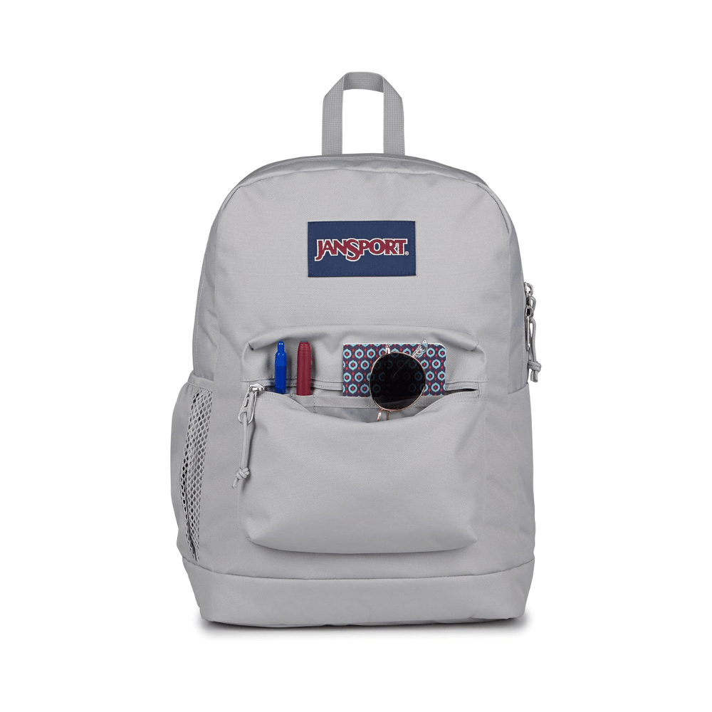 JanSport Cross Town Plus Backpack – Grounded Grey 2