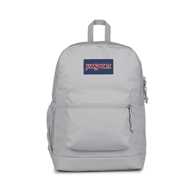 JanSport Cross Town Plus Backpack – Grounded Grey 1
