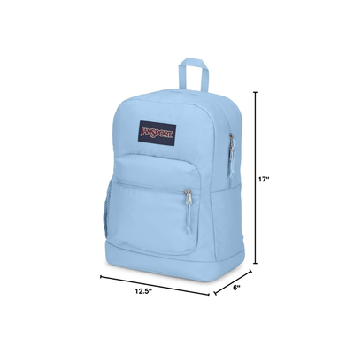 JanSport Cross Town Plus Backpack with Laptop Sleeve Blue Dusk 6