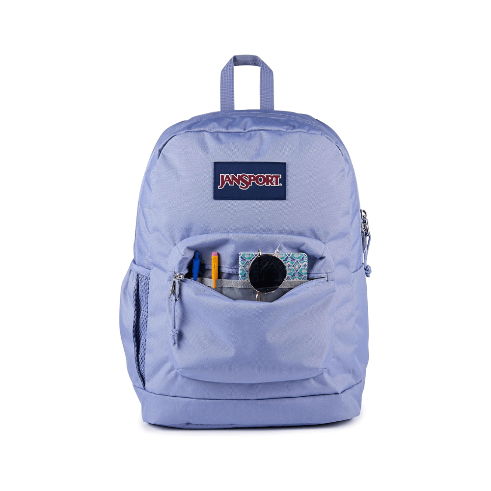 JanSport Cross Town Plus Backpack with Laptop Sleeve Lavender Ash 2