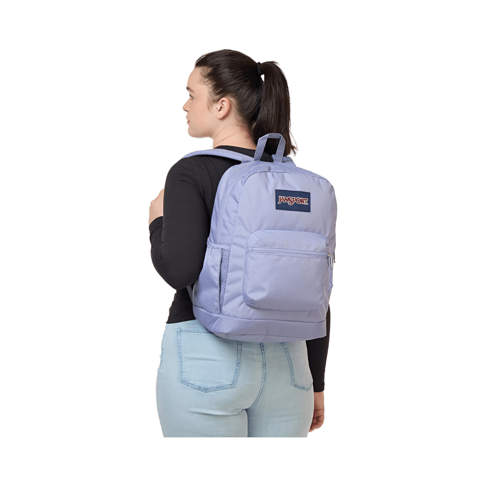 JanSport Cross Town Plus Backpack with Laptop Sleeve Lavender Ash 7