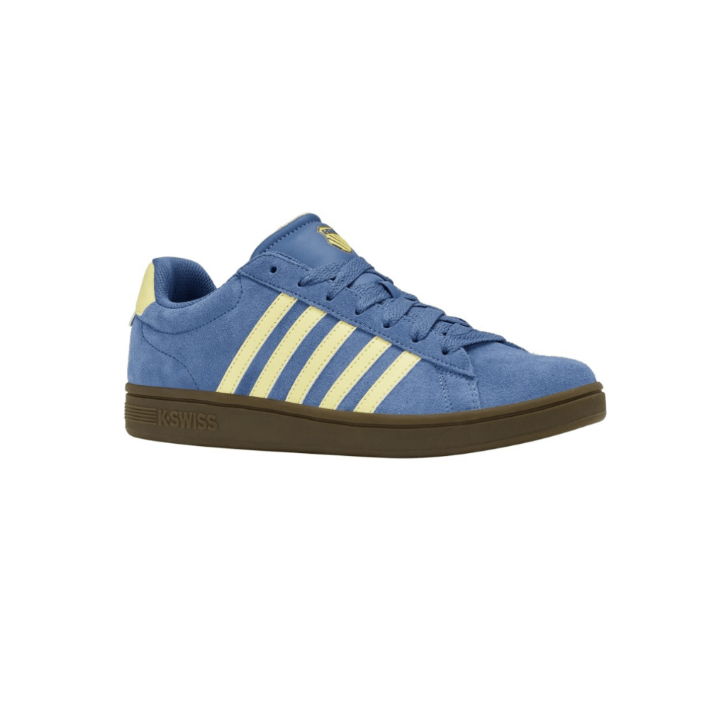 K - Swiss Court Tiebreak II SDE Men's Blue Horizon/Wax Yellow/Dark Gum 09492 - 466 - M 2