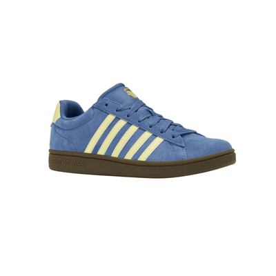 K - Swiss Court Tiebreak II SDE Men's Blue Horizon/Wax Yellow/Dark Gum 09492 - 466 - M 2
