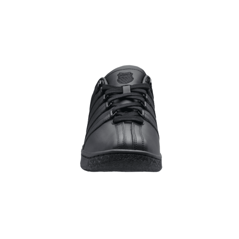K-Swiss Men’s Classic VN Extra Wide Leather Sneakers – Black/Black 3