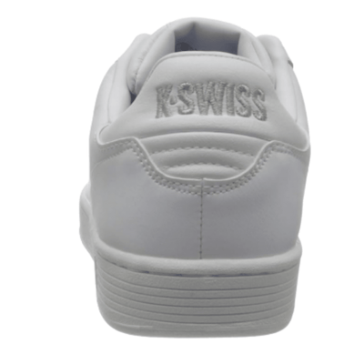 K - Swiss Men's Clean court CMF Tennis shoes - White/Full Gray 6