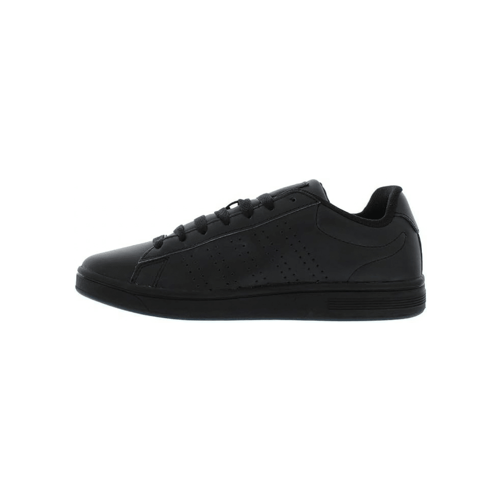 K-Swiss Men’s Court Casper Low Sneakers – Black / Black / Black 5