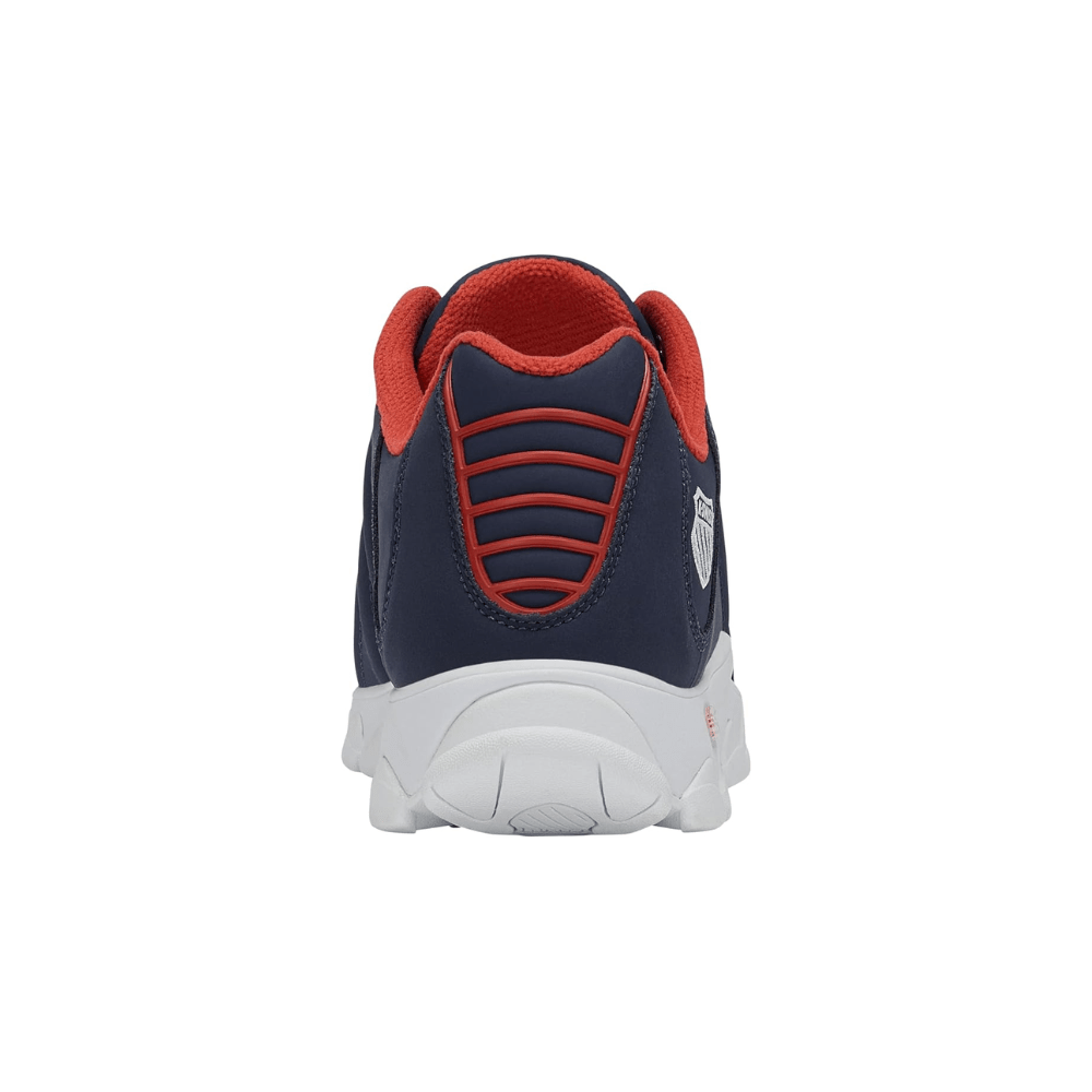 K - Swiss Men's ST 329 CMF Leather Sneaker Navaca/MSRed/WT 5