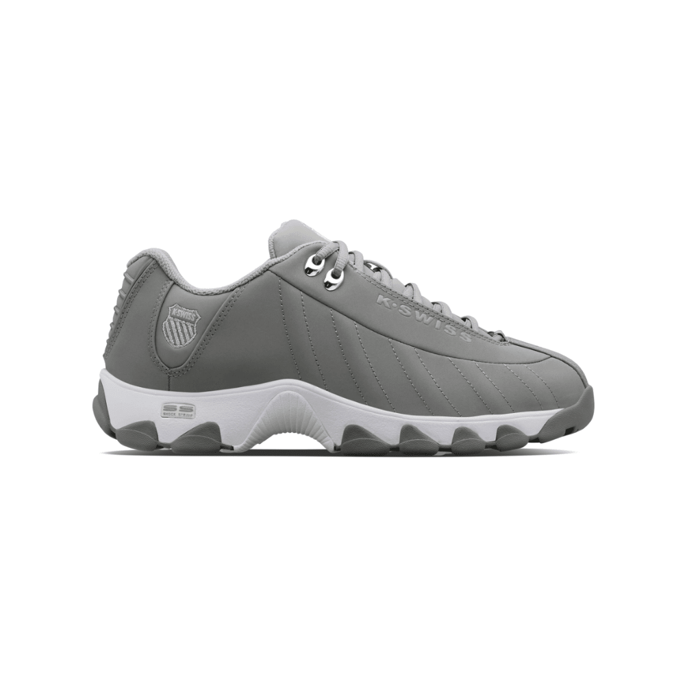 K - Swiss Men's ST 329 CMF Leather Sneaker Neutral/Gray/Silver 1