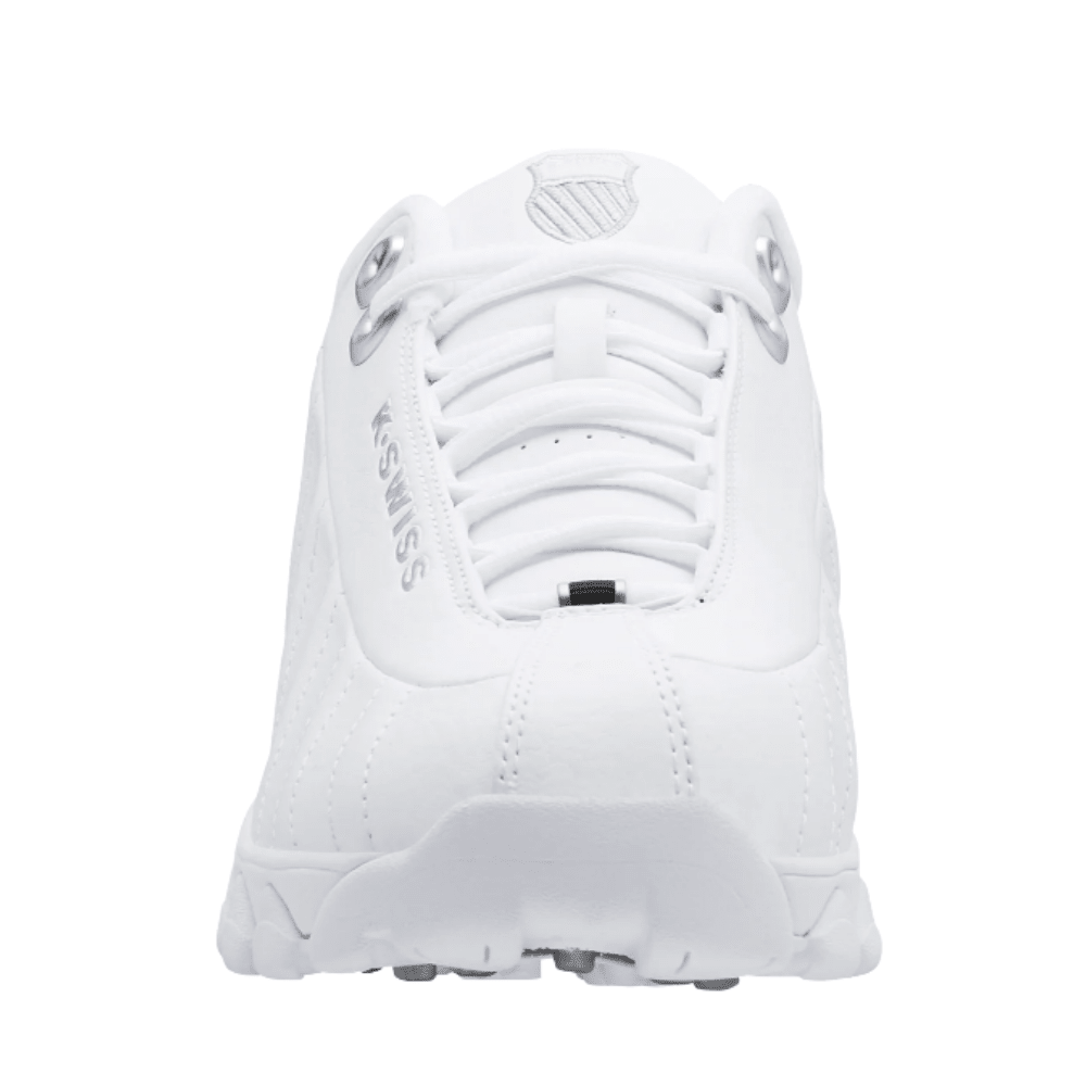 K - Swiss Men's ST329 CMF 03426 - 129 - M WHITE/BLACK/SILVER Sneaker 4