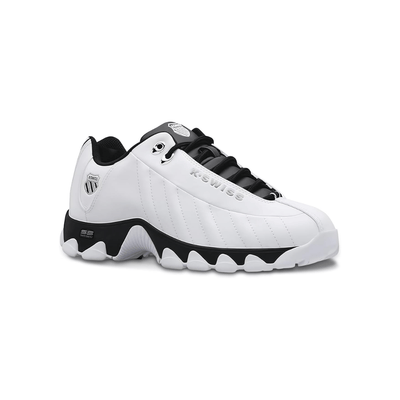 K - Swiss Men's ST329 CMF Leather Tennis Sneaker White/Black 1
