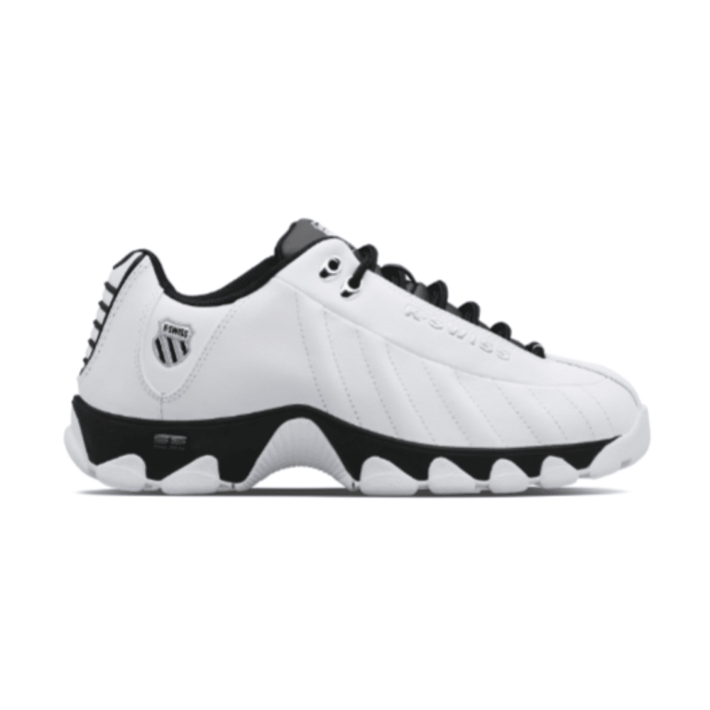 K - Swiss Men's ST329 CMF Leather Tennis Sneaker White/Black 1
