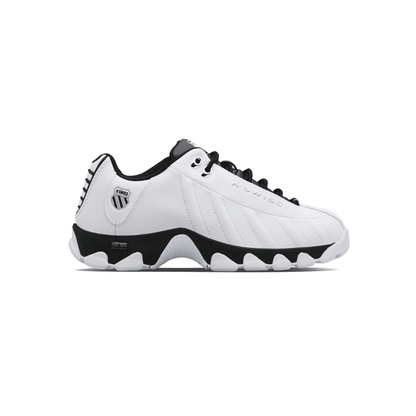 K - Swiss Men's ST329 CMF Leather Tennis Sneaker White/Black 6